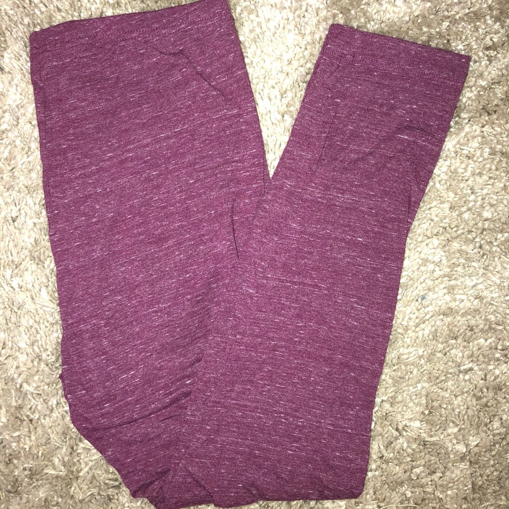 High waisted leggings